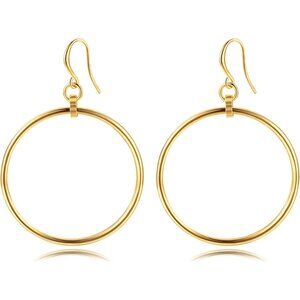 💫 Women Threaded Pearl Drop Earrings Gold 14k Dainty Baroque Waterdrop Jewelry